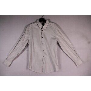 Versace Collection Trend Men's Size 40 Striped Long Sleeve Button Up Shirt